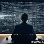 Home 13 정보 계층화와 비즈니스 글쓰기의 관계 - **Prompt 1: The Digital Navigator's Journey**
A clear and focused image capturing a person, subt...